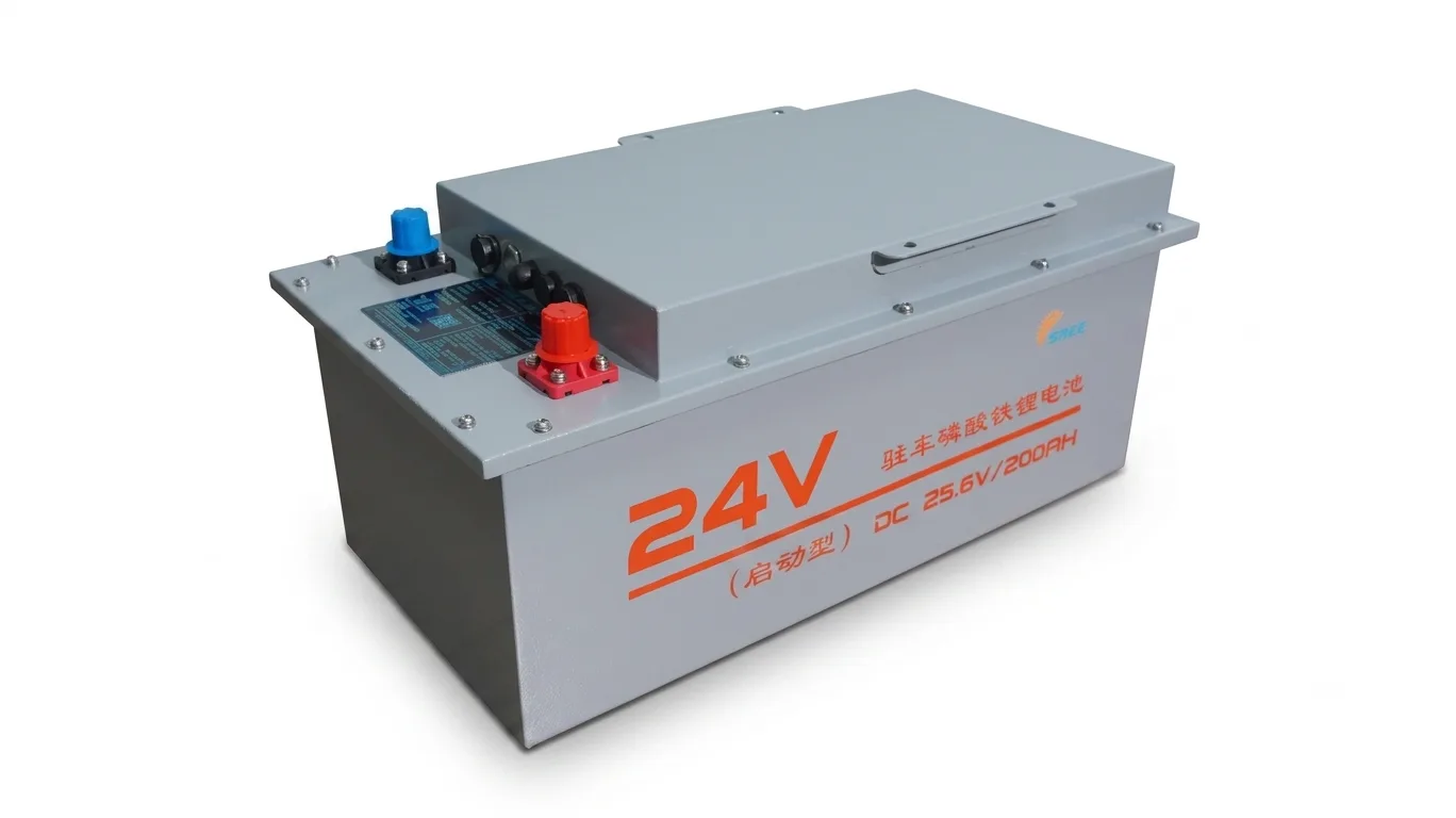 24V 200Ah 低温重型电池组（替代铅酸）